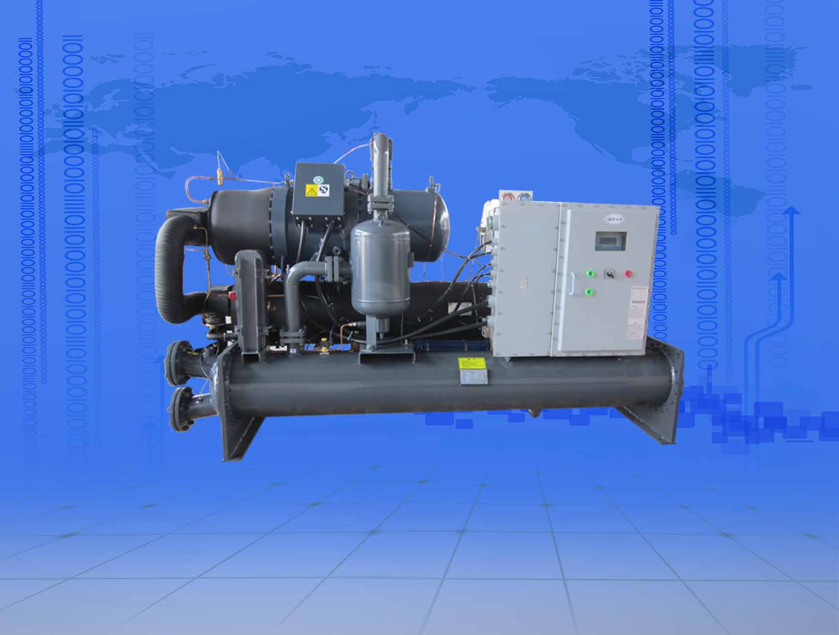 水冷式乙二醇低溫制冷機(jī)組